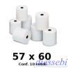 Rotolo Calcolatrice 57mm 60m