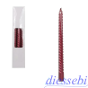 Candela Tortiglione Rossa 30cm