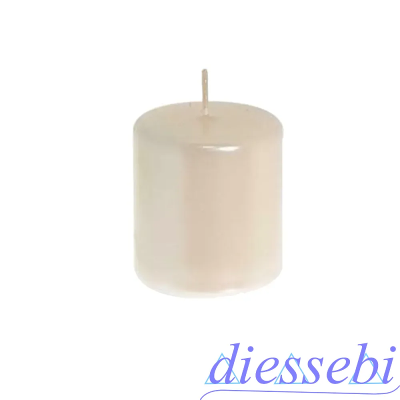 Candela Cilindro Perla 5.5x5