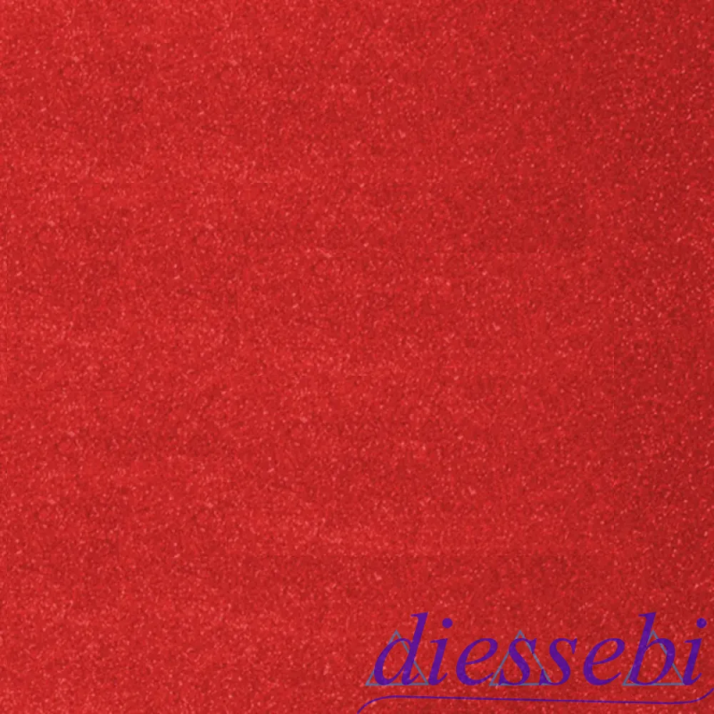 Gomma Eva Glitter Rosso