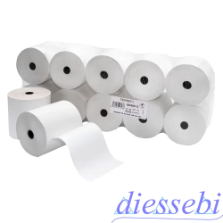 10 Rotoli Carta Termica Omologata 80mm x 80m