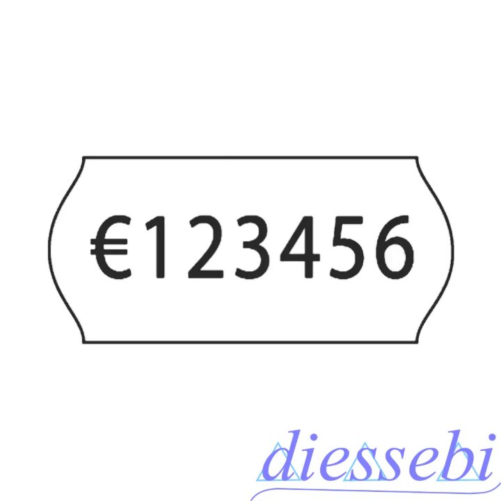 Rotolo Etichette 26x12mm Onda Printex