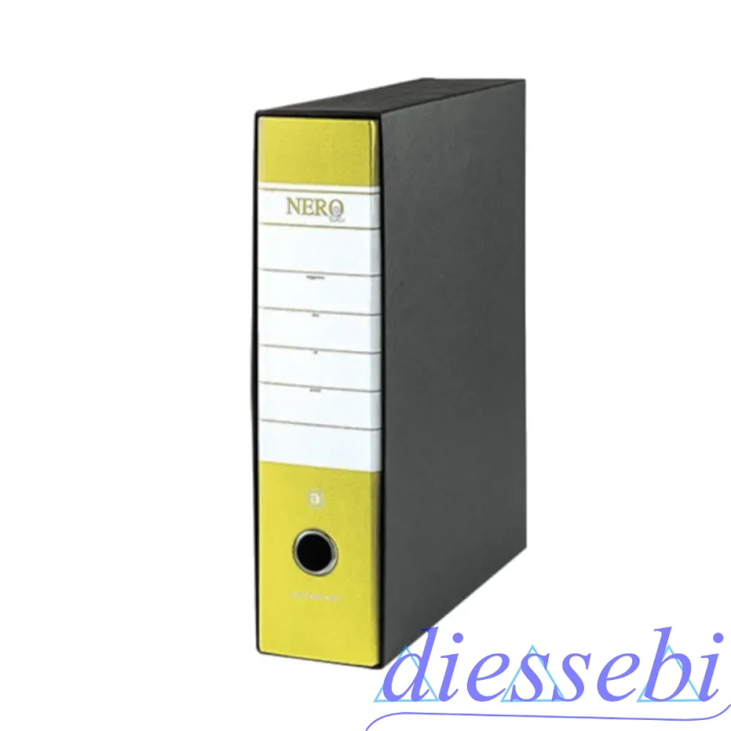 Registratore con Custodia dorso 8 Giallo
