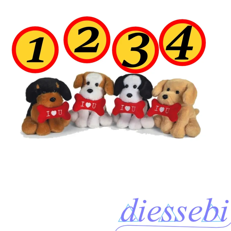 Cagnolino con Cuore 16cm