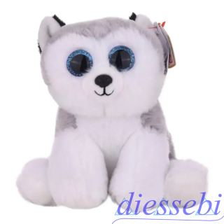 Peluche Husky Buff TY Babies