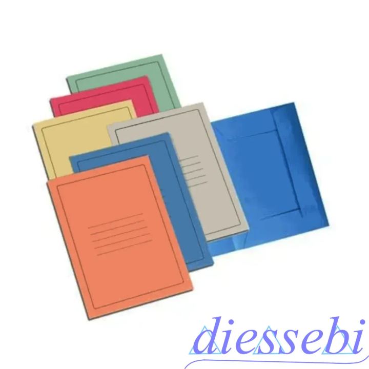 Confezione 100 Cartelle per Atti Colori Assortiti