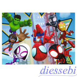 Puzzle Spidey Amazing Friends 24 Pezzi Ravensburger