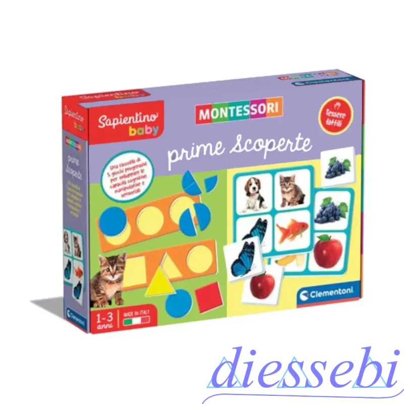 Sapientino Baby Prime Scoperte Montessori Clementoni