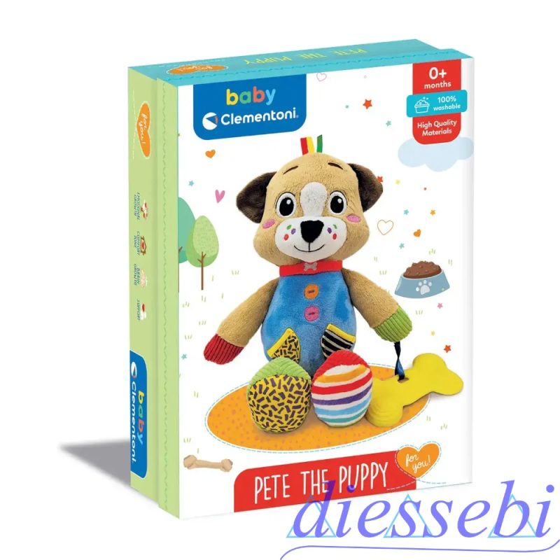 Peluche Cane Pete The Puppy Baby Clementoni