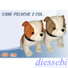 Peluche Cane Bull Dog 40cm