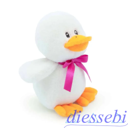 Peluche Paperotto con Fiocco 16cm