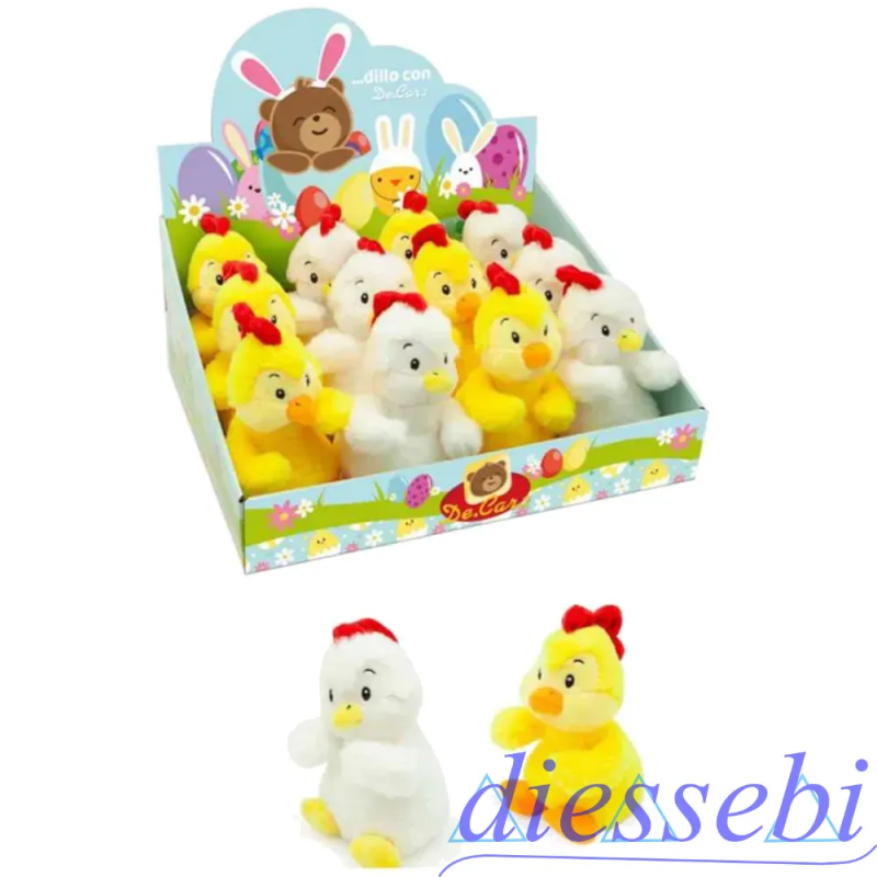 Peluche Gallina17cm