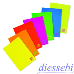 Maxi 24 Fogli 100gr One Color Fluo Blasetti 10mm