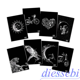 Maxi 24 Fogli 100gr Silver Blasetti 5mm