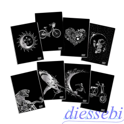 Maxi 24 Fogli 100gr Silver Blasetti 5mm