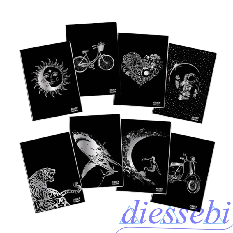 Maxi 24 Fogli 100gr Silver Blasetti 5mm