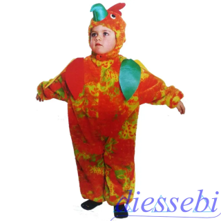 Costume Peluche Pappagallo