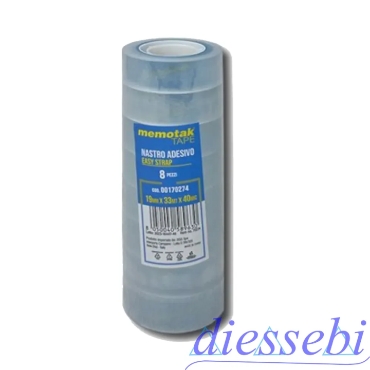 Nastro Adesivo Trasparente 19mm x 33m