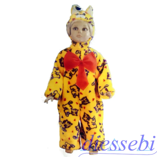 Costume Peluche Gattino