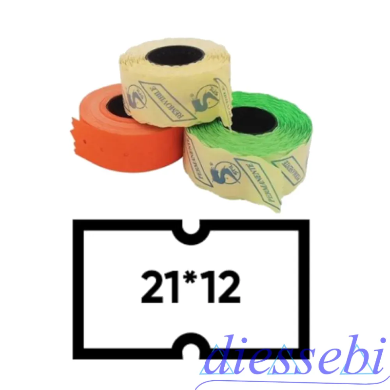 Etichette per Prezzatrice 21x12 Removibile