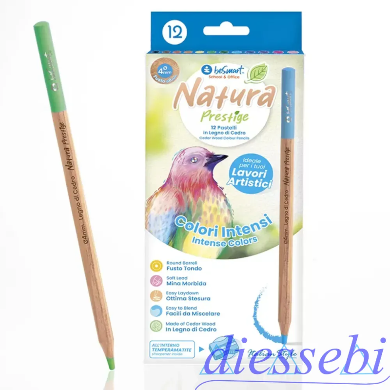 Pastelli Natura Prestige da 12 BeSmart