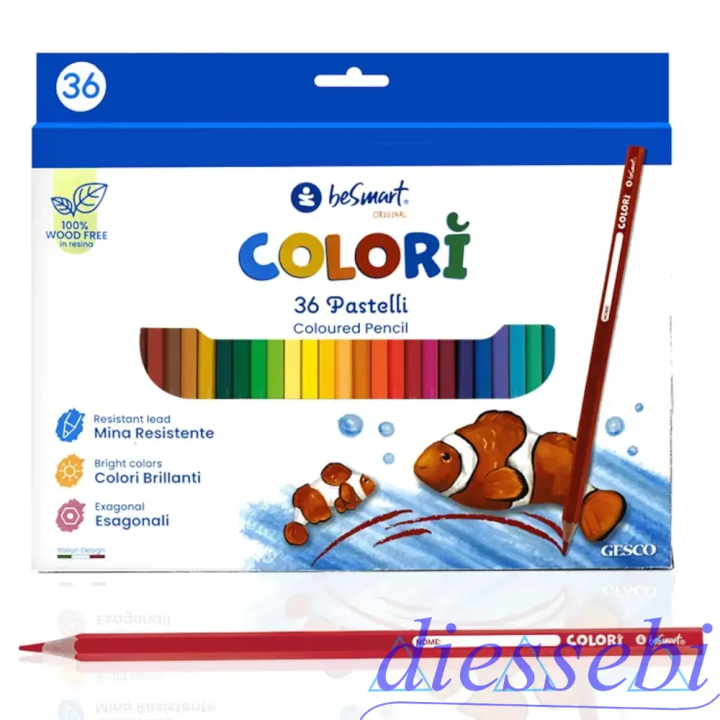 Pastelli Colorì da 36 BeSmart