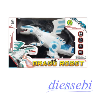 Drago Robot con Movimento Luci e Suoni
