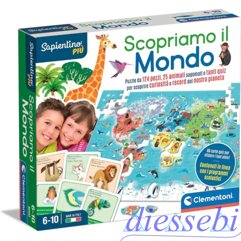 Sapientino Più Scopriamo il Mondo Clementoni