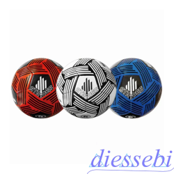 Pallone Calcio Cuoio Stripes Mandelli