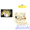 Biglietto Compleanno 90 Anni Oro Pop Up