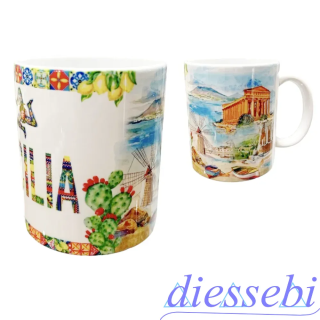 Tazza in Ceramica Sicilia Gadget