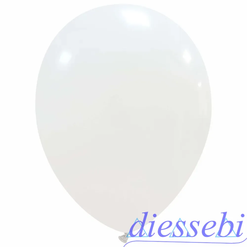 Palloncino Lattice 12'' Pastello Bianco