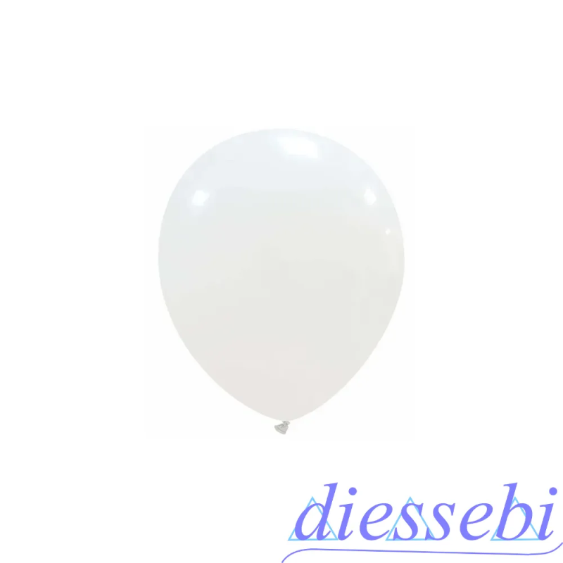 Palloncino Lattice 5'' Pastello Bianco