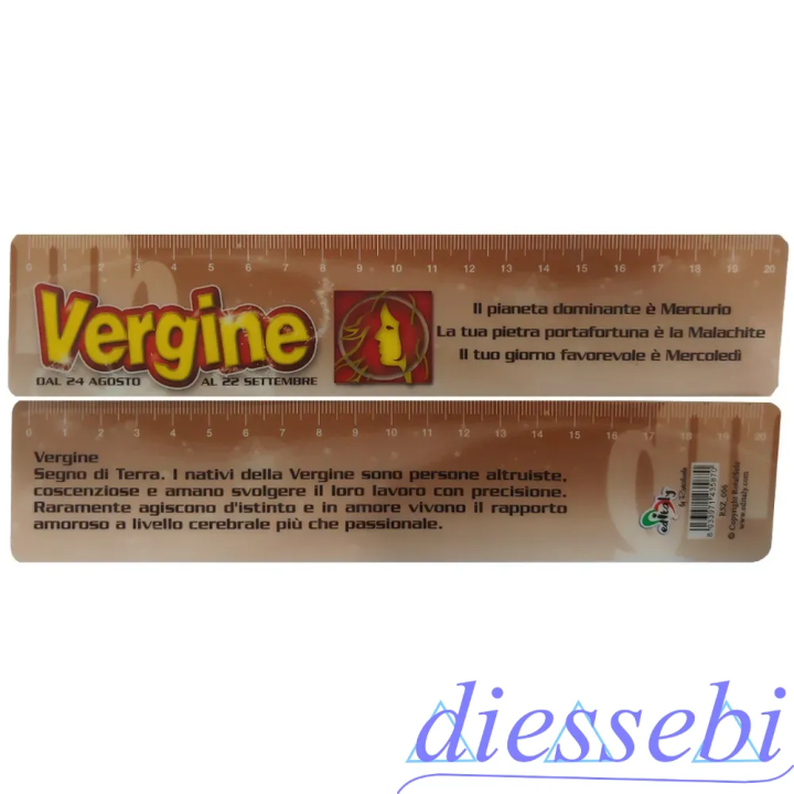 Righello 20cm Segno Zodiacale "Vergine"