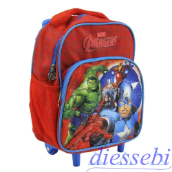 Zaino Asilo Trolley Avengers Marvel