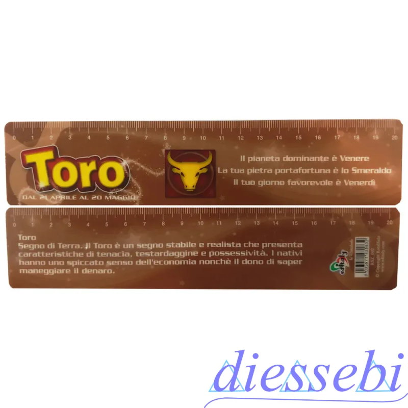 Righello 20cm Segno Zodiacale "Toro"