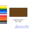 Cartoncino 70x100cm 220gr Marrone Fabriano ElleErre