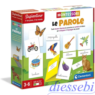 Sapientino Le Parole Montessori Clementoni