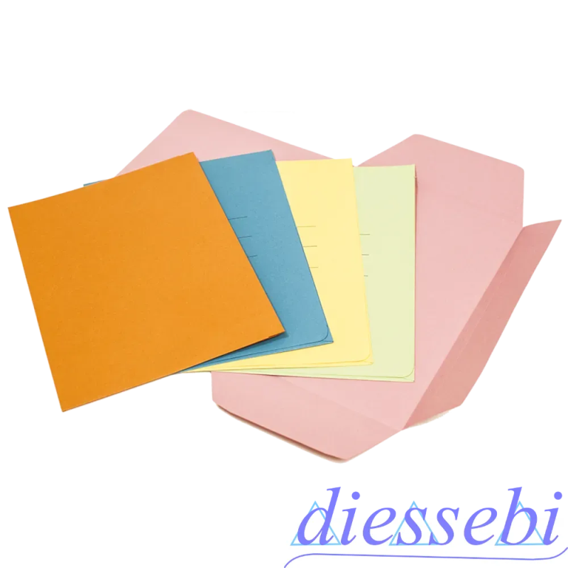 Confezione 50 Cartella 3 Lembi Colori Assortiti - DieSseBi