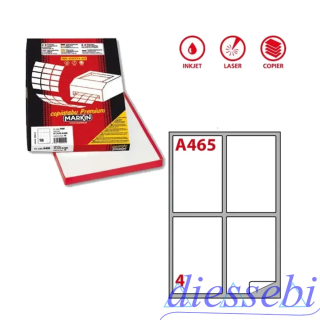 Etichette Adesive 105x148mm Markin