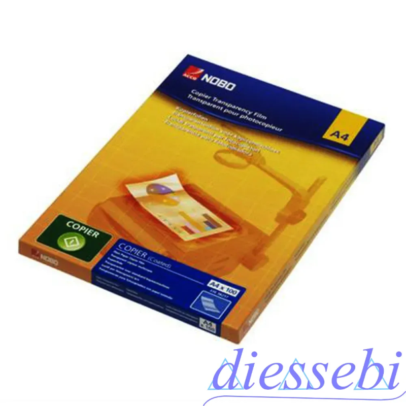 Quadrante - Foglio Acetato Trasparente A4 120 Micron Nobo Acco