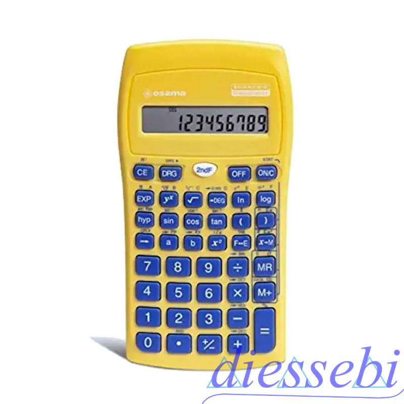Calcolatrice Scientifica Osama Gialla
