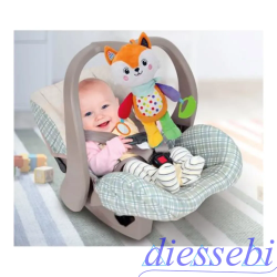 Peluche Happy Fox Activity Baby Clementoni