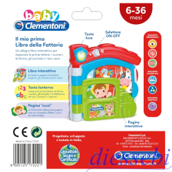 Il Mio Primo Libro della Fattoria Baby Clementoni