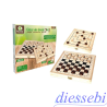 Dama e Tris in Legno