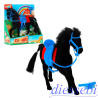 Cavallo Floccato con Spazzola