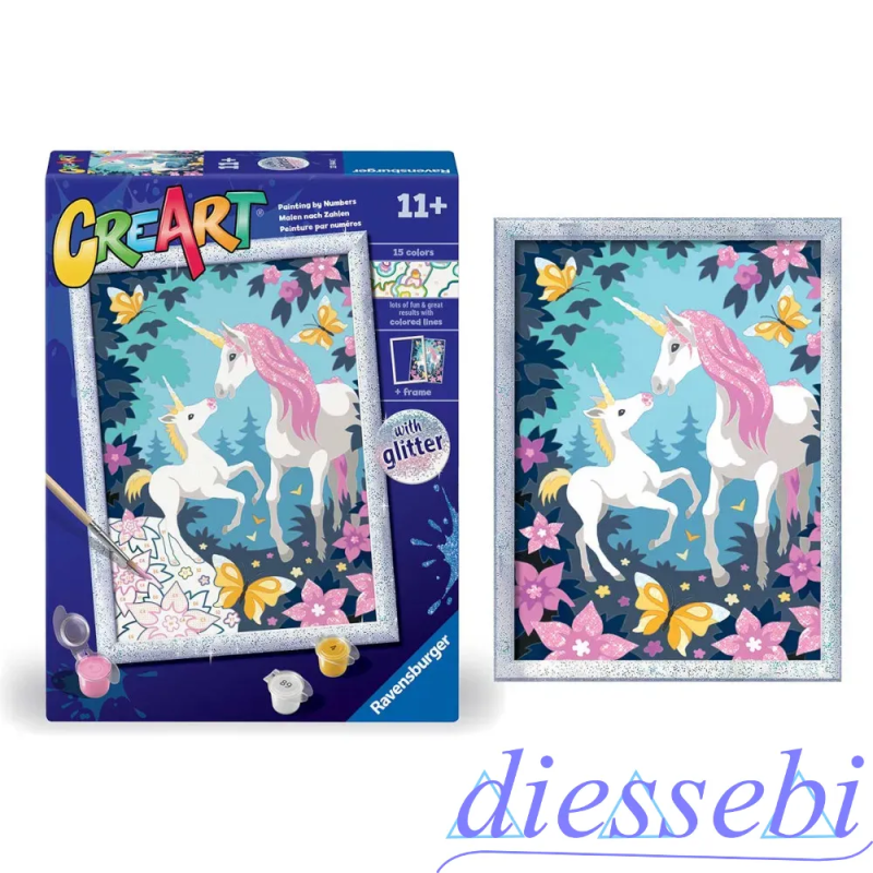 CreArt Unicorni Glitter Ravensburger