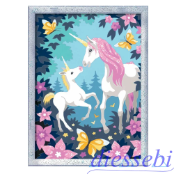 CreArt Unicorni Glitter Ravensburger