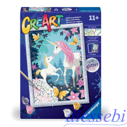 CreArt Unicorni Glitter Ravensburger