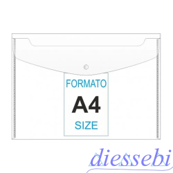 Busta A4 Orizzontale Giallo